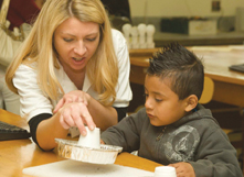 Science enthusiasts of all ages flock to CSUEB's biennial Discovery Day. (Photo: Barry Zepel)